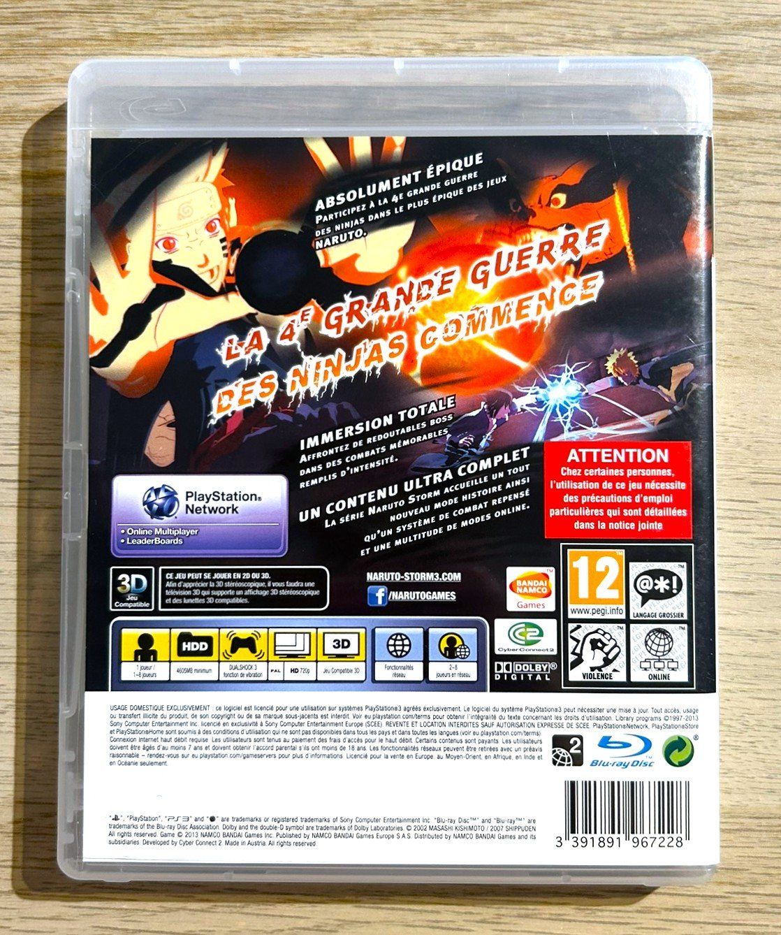 Bandai Giochi: Naruto Shippuden Ultimate Ninja Storm 3 PS3 – Usato da St. Gallen venduto da Alpine.Arcade 1