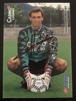 FC Lugano Autogrammkarte Rossano Romagna 1996/1997 signiert!