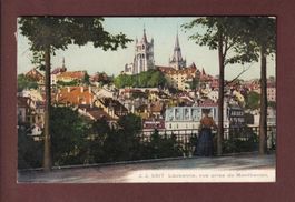 LAUSANNE - Vue prise de Montbenon - 1912