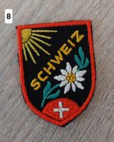 Badge , Patch, Aufnäher SCHWEIZ ,Sonne/Edelweiss (8)