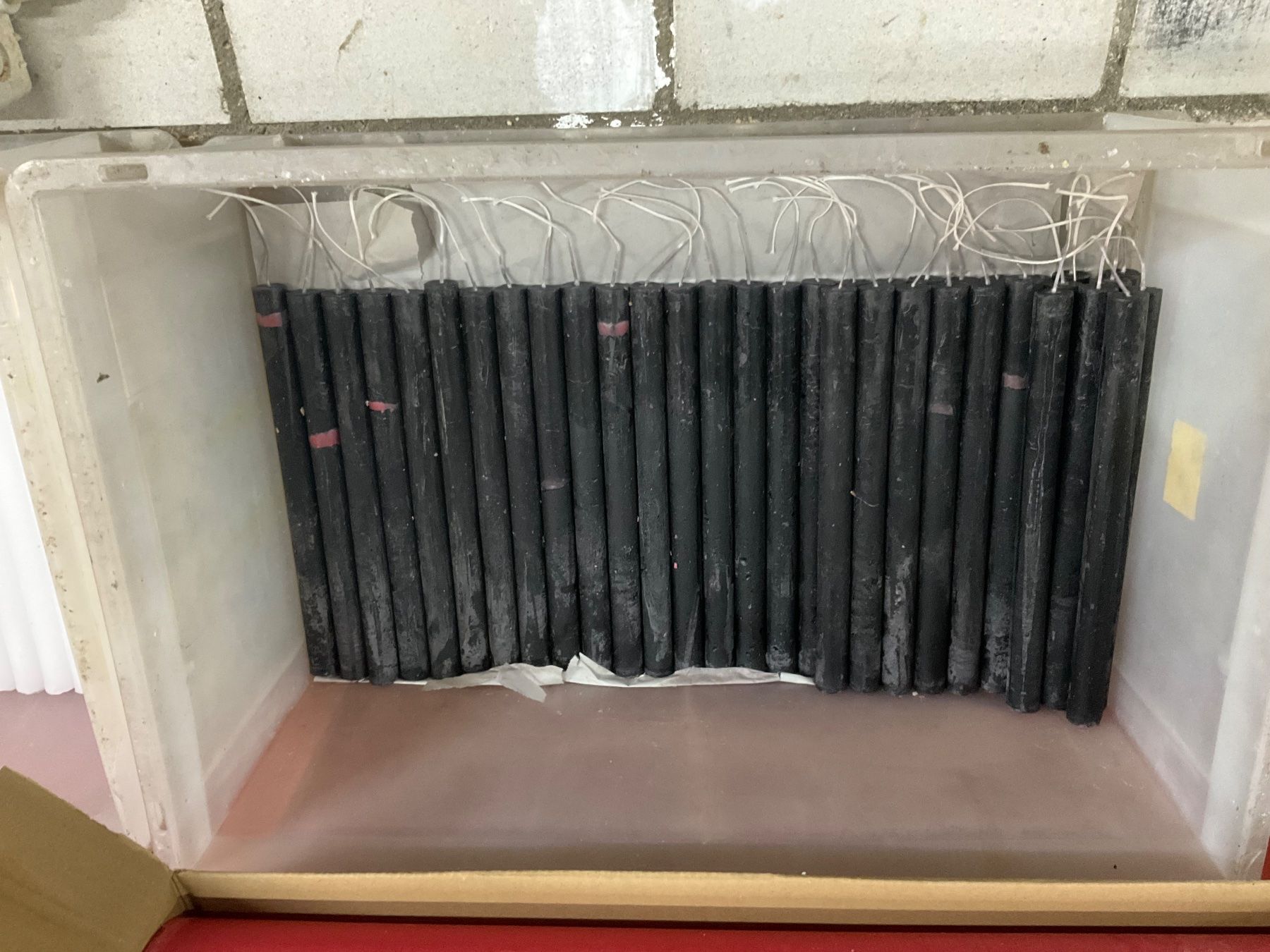 Kerzen: 371 Posten Raureifkerzen aus Liquidation – Gebraucht aus Derendingen von Meisterstuecke 2