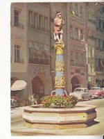 Bern Dudelsackpfeiferbrunnen ca. 1970