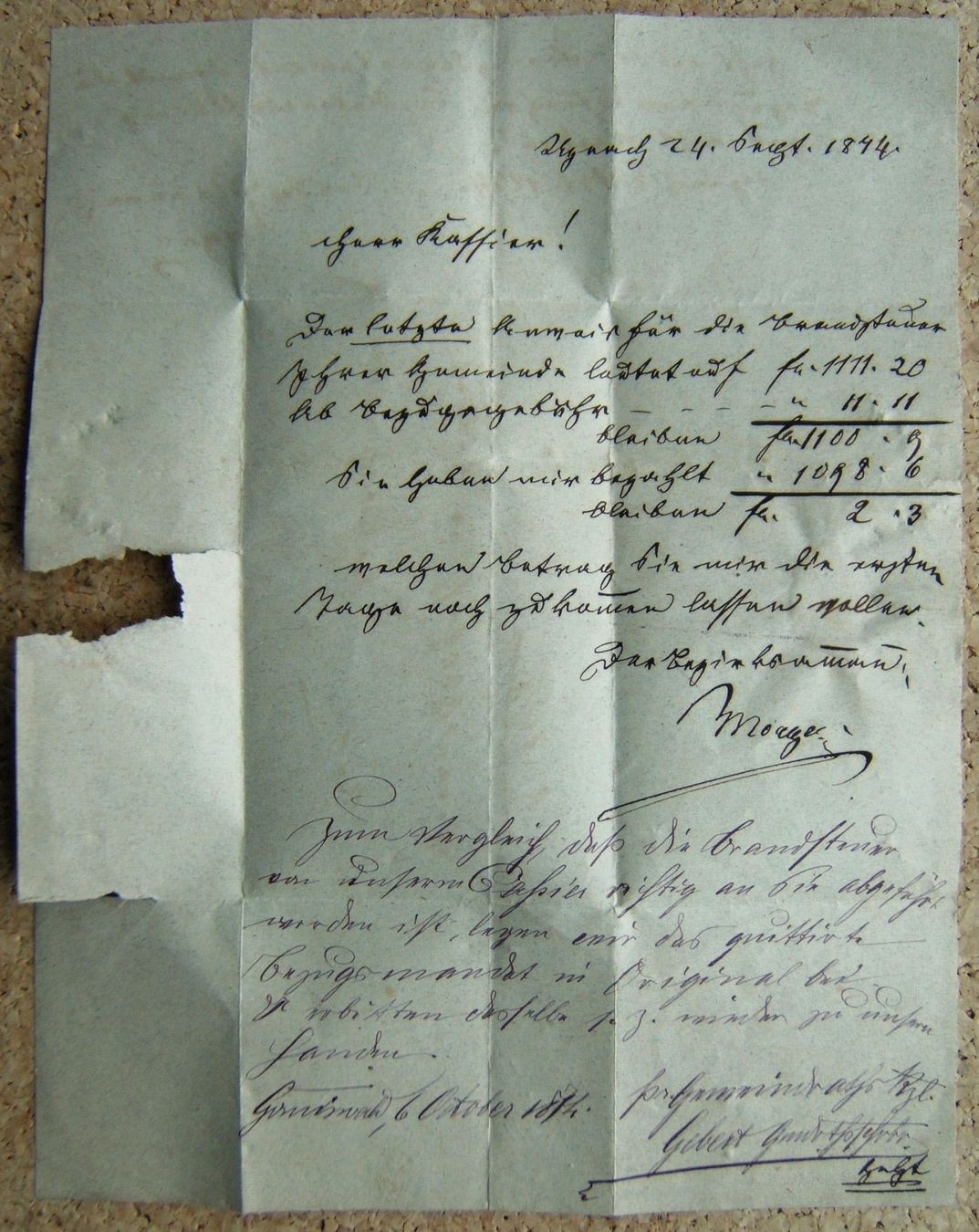 Alle Briefmarken: FALTBRIEF VORPILATELIE AB UZNACH 1874 – Gebraucht aus Brunnen von Nonne04 2