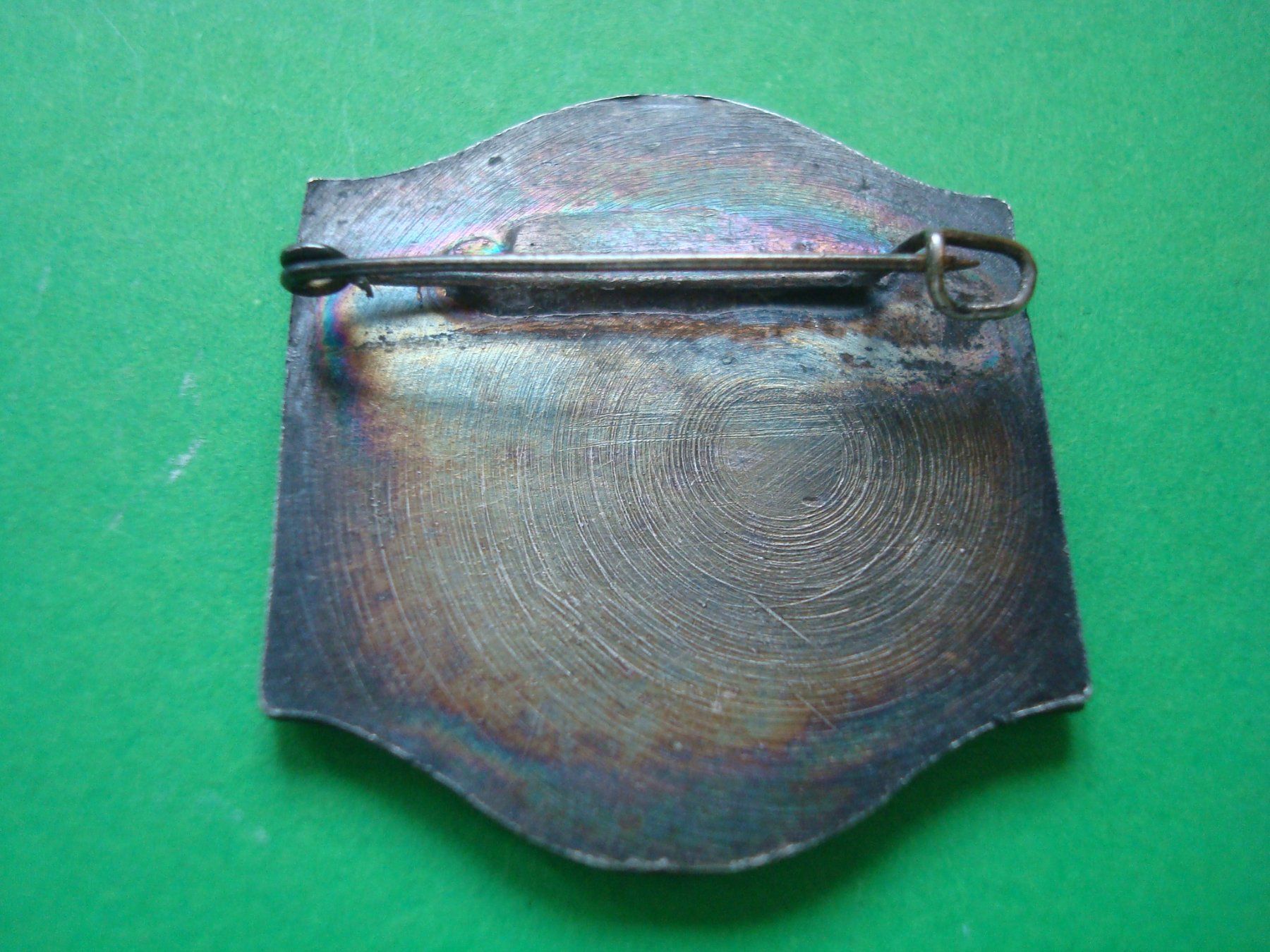 Placchette & Badge: Fasnachtsplakette Silber 1913 – Usato da Riehen venduto da Baerewaegli 1