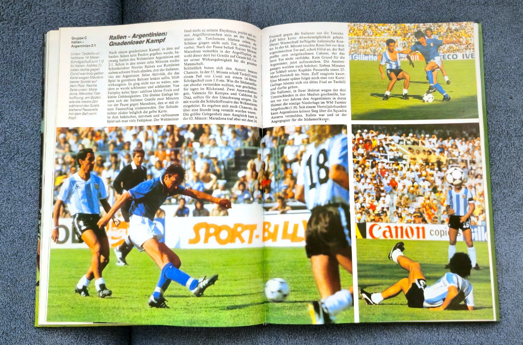 Libri: Fussball WM Bücher 1982 1986 1990 – Usato da Rothenburg venduto da Ajax111 8