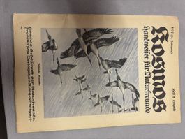 Kosmos Zeitschrift naturwissenschaftliche Monatsschrift 1922