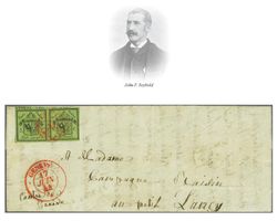 ALTSCHWEIZ «Doppelgenf  auf schönem Brief», Kat. 200'000.-