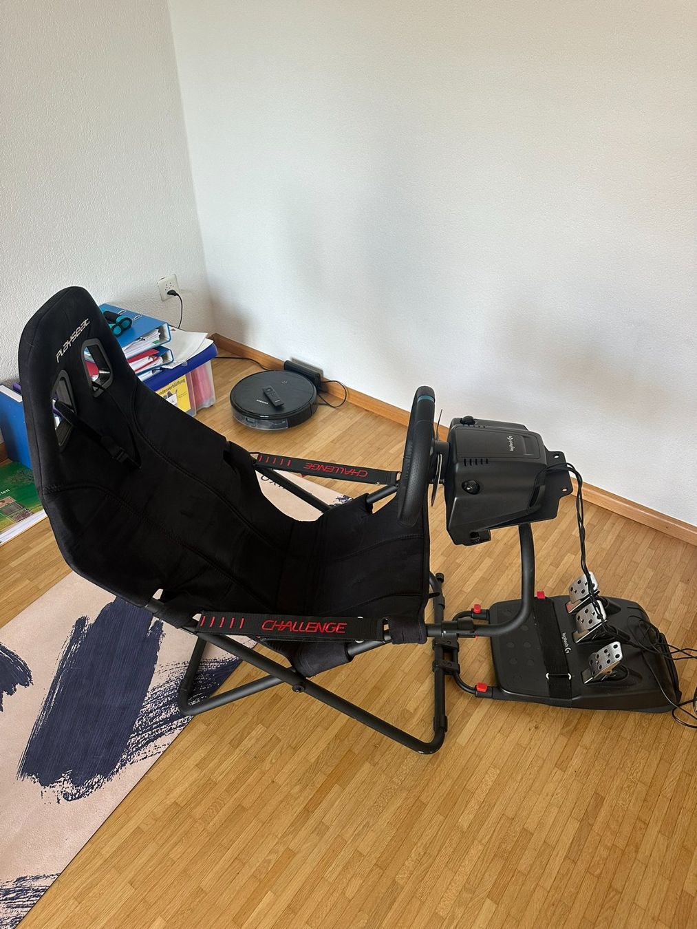 Giochi: Komplettes Rennsimulator-Set! Playseat Challenge + Logitech – Usato da Laufen venduto da silvantschan