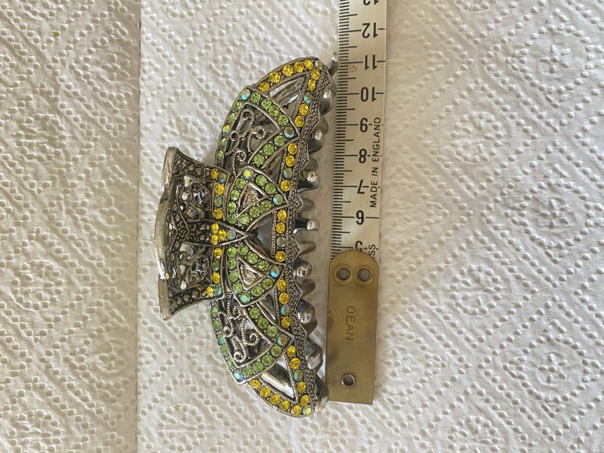 Accessori per capelli: Haarspange mit Strass, neuwertig, ein Blickfang! – Nuovo (secondo la descrizione) da Russikon venduto da Honolulu-2019