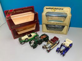 Matchbox Models of Yesteryear, 4er Set, Top Zustand!