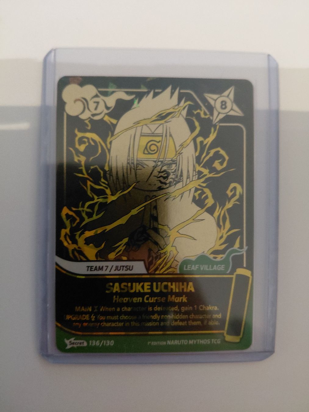 Carte collezionabili: NARUTO MYTHOS SASUKE 136 SCR – Nuovo (secondo la descrizione) da KLOTEN venduto da RAULMACHOTE