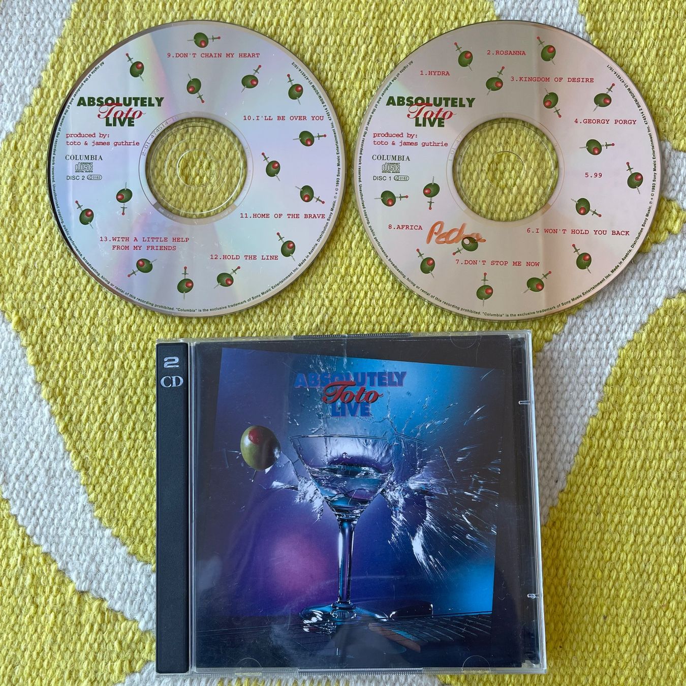 CDs: TOTO-2CD LIVE – Gebraucht aus Rorschacherberg von CD-Roli