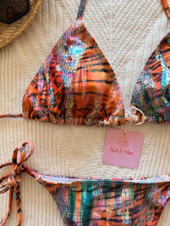 ☀️Sexy Bikini Set Leopard Print XS - Neu -  Gratis Versand