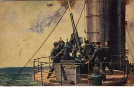 Vintage Postcard, Japan - China - Krieg, Marine, 1920/30er
