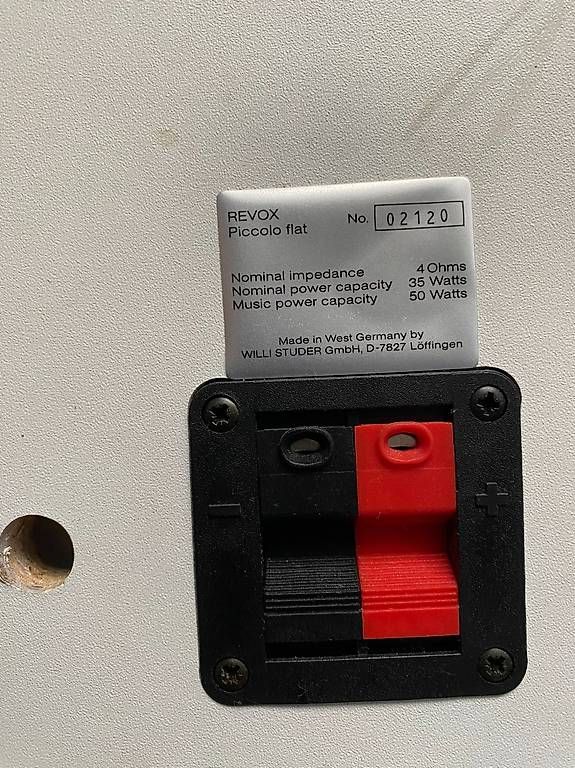Casse acustiche: Revox piccolo flat Lautsprecher – Usato da Rupperswil venduto da rekej 3