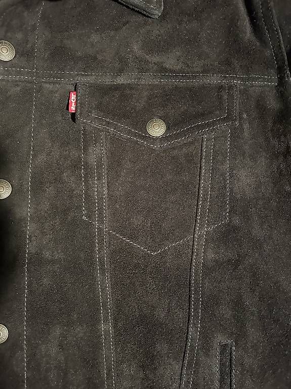 Jacken: Levi's Wildleder Truckerjacket, Gr XL – Gebraucht aus Binningen von KKuestner 2