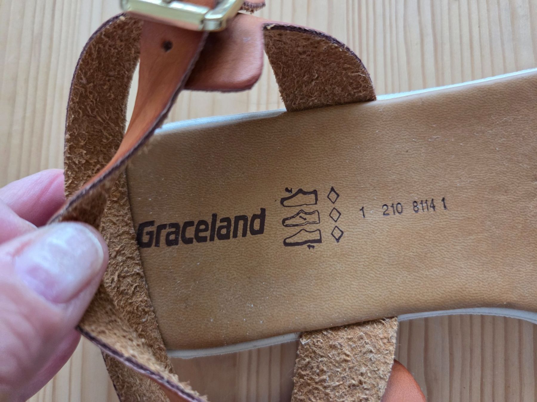 Graceland Damenschuhe: Sandalen, 39, Leder Kunststoff – Gebraucht aus Liestal von ITOlio 1