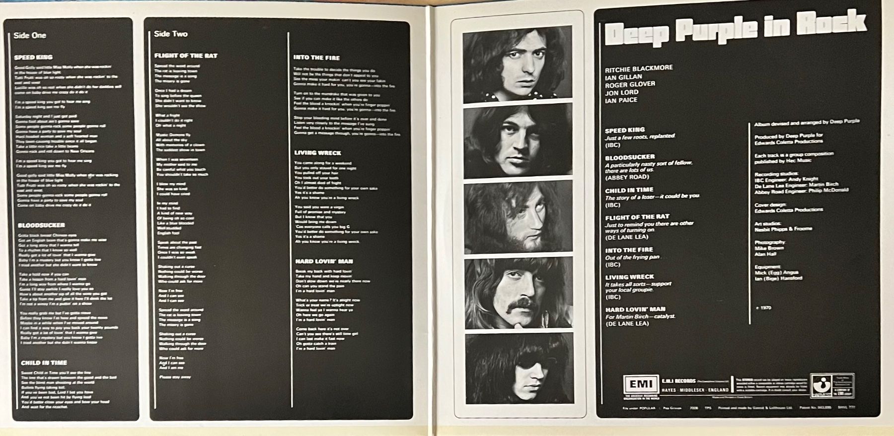Dischi in vinile: DEEP PURPLE - Deep Purple in Rock - LP – Usato da Horw venduto da Belowzero0 2
