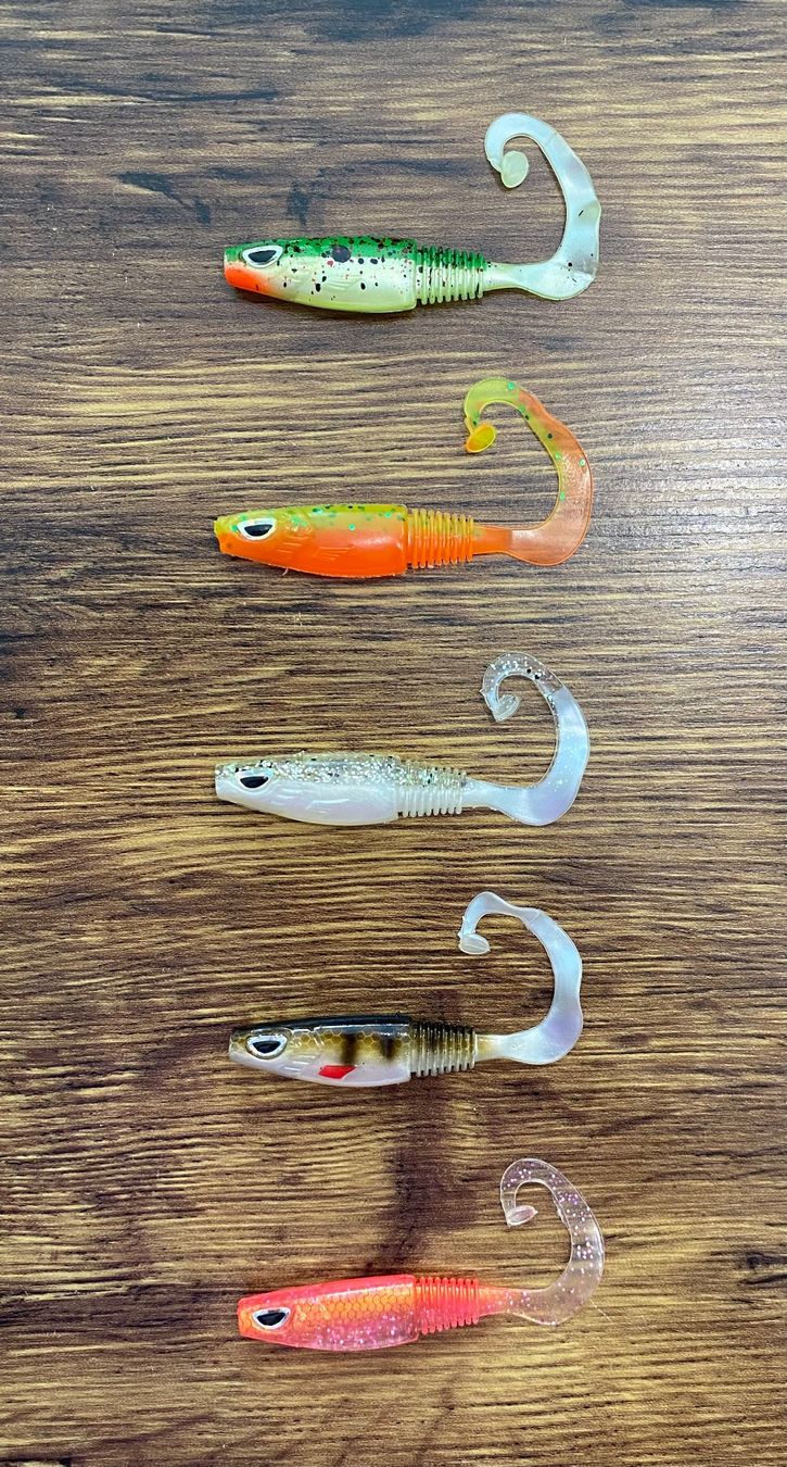 Esche: BERKLEY Sick Curl 8cm - 5 Stück – Nuovo (secondo la descrizione) da Widnau venduto da Fishingtackle_Oggy