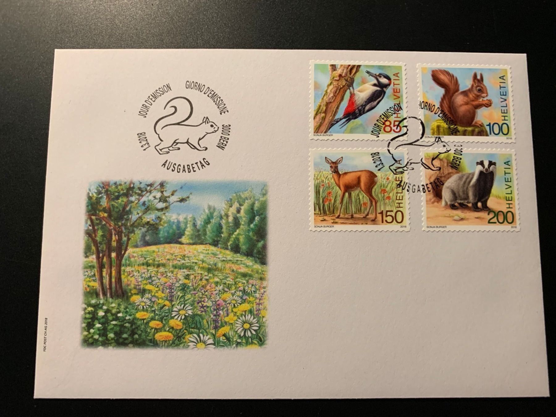 Alle Briefmarken: FDC 2018 / selten angeboten aus 4er – Neu (gemäss Beschreibung) aus Arch von seil819
