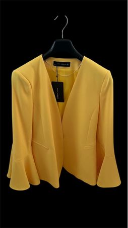 Zara Sommerblazer, Gr. XL, Gelb, Neu mit Etikett, Top!