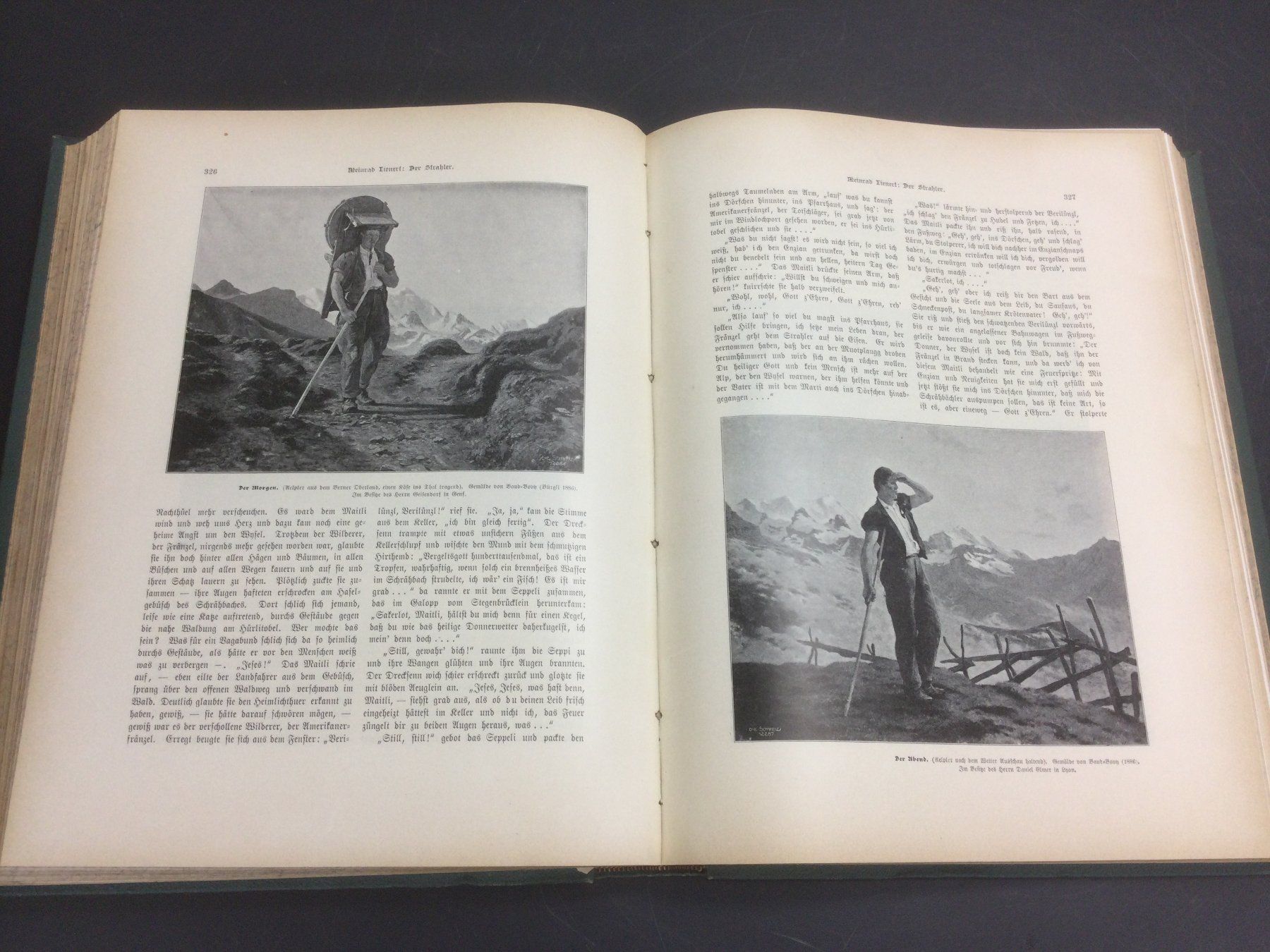 Outils anciens: Feegletscher Saasthal Schweizer Illustrierte Zeitschrift – D'occasion à Wangen SZ par kuriosum12 4
