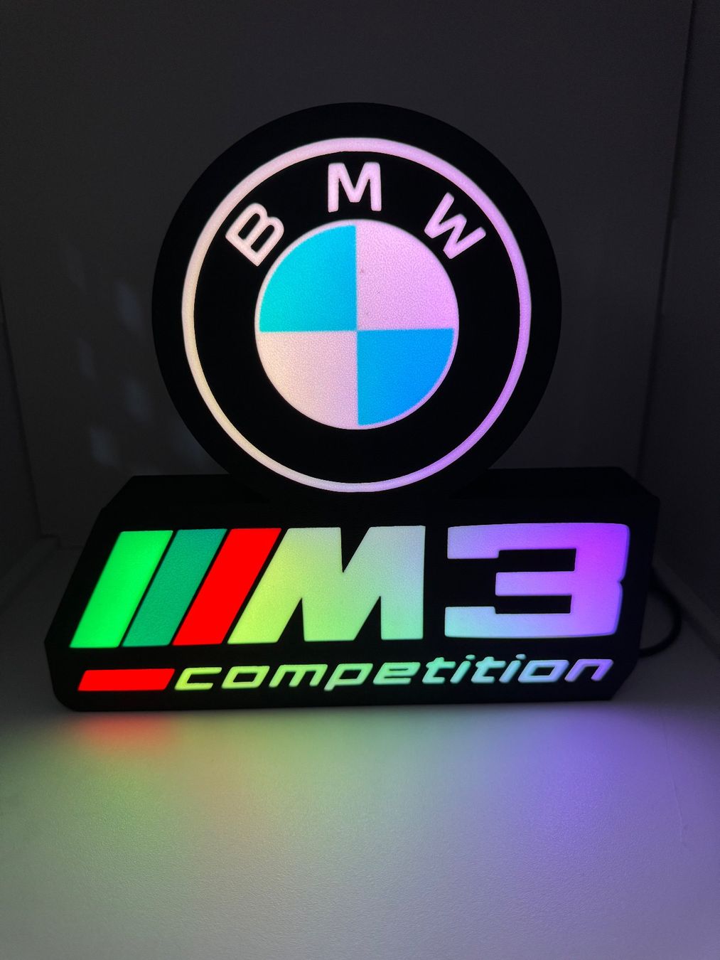 Lampade: Lightbox lumière led BMW Competition – Nuovo (secondo la descrizione) da Vicques venduto da PAMB3D 8