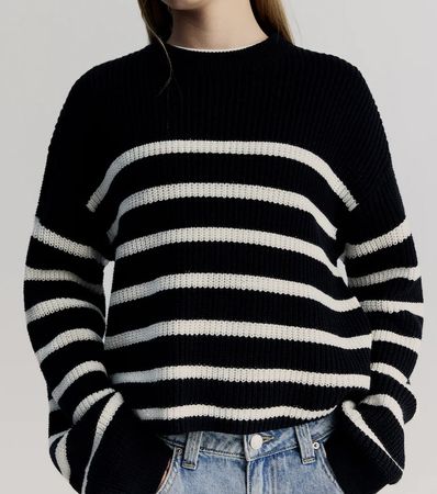 H&M gestreifter Pullover 