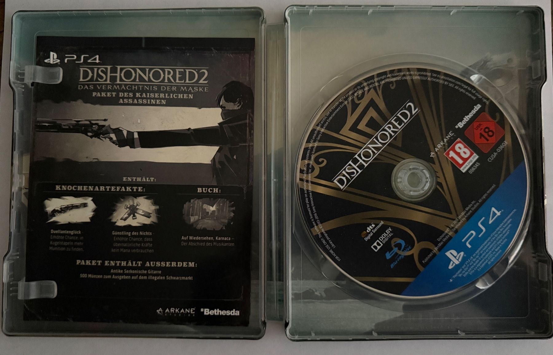 Sony Giochi: Dishonored 2 PS4 Spiel – Usato da Winterthur venduto da Seister 1