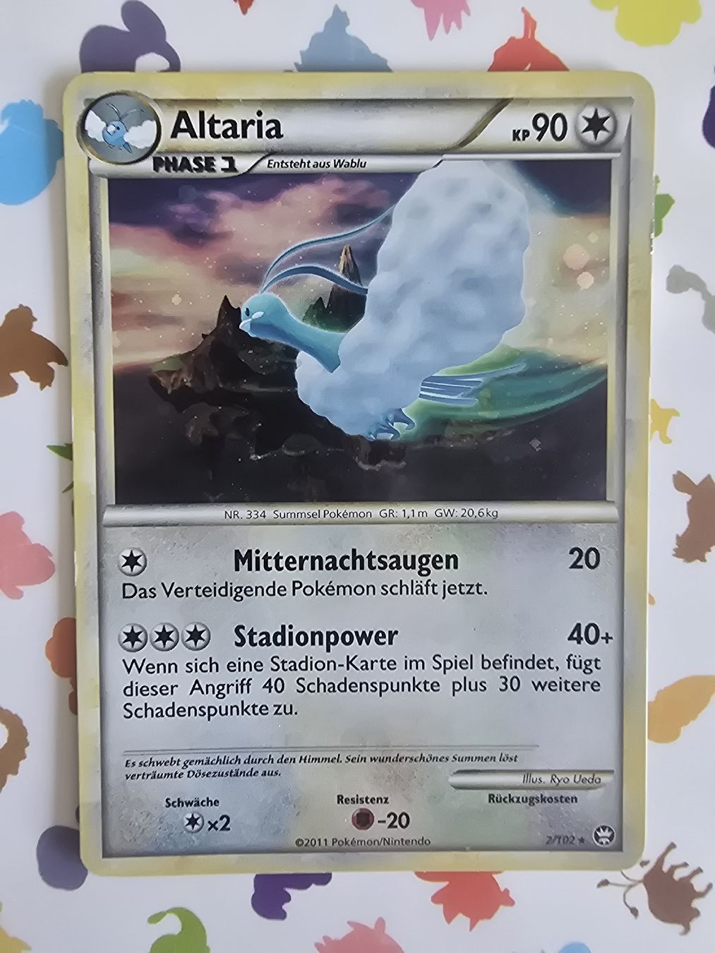 Pokémon Carte collezionabili: Pokemon Altaria Holo HS Triumph, DE – Nuovo (secondo la descrizione) da Pfäffikon SZ venduto da gmw_8nk9