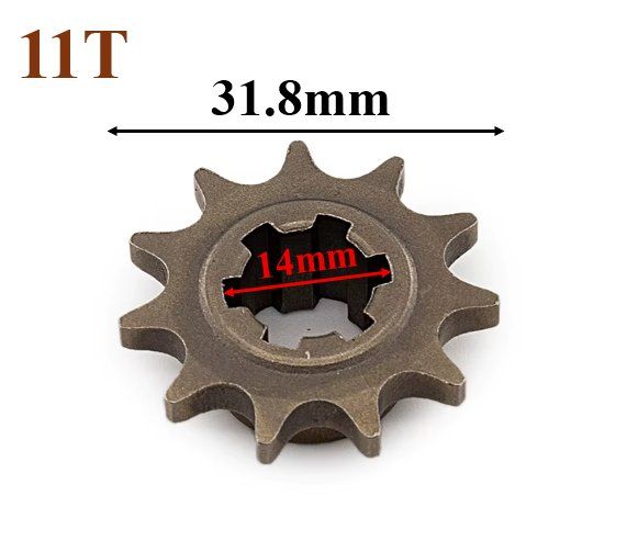 Ingressi: T8F Ritzel, 11 Zähne – Nuovo (secondo la descrizione) da Unterseen venduto da Sekundus