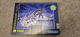 1000er Puzzle Leucht Tiger