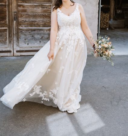 Secondhand Brautkleid von Kleemeier, Grösse 40