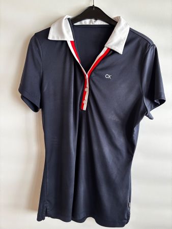 Calvin Klein Polo Shirt, Damen, dunkelblau, Sommer Sale!