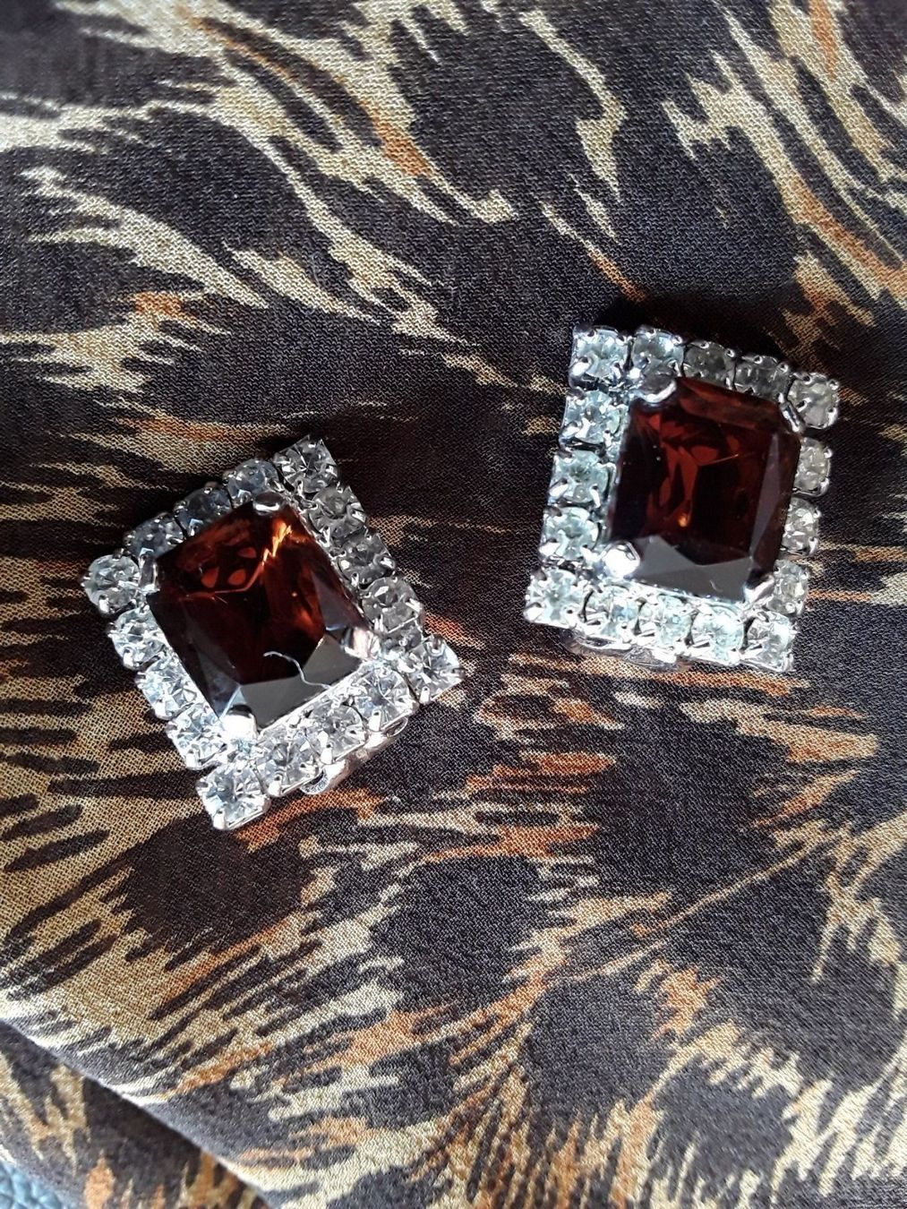 Ohrringe & -stecker: Vintage Strass Clips 80er – Gebraucht aus Zürich von philpip 3