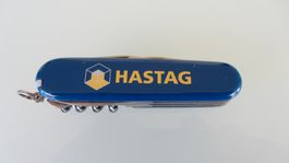 Taschenmesser HASTAG blau * neuwertig * OVP