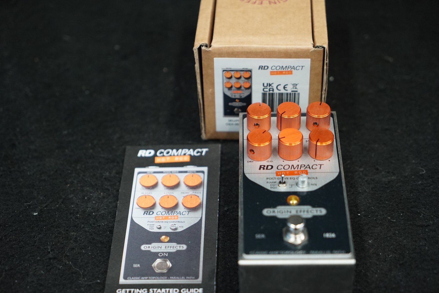 Musikinstrumente: Origin Effects RD Compact Hot Rod Overdrive neuwertig – Gebraucht aus Ortschwaben von Musictrade