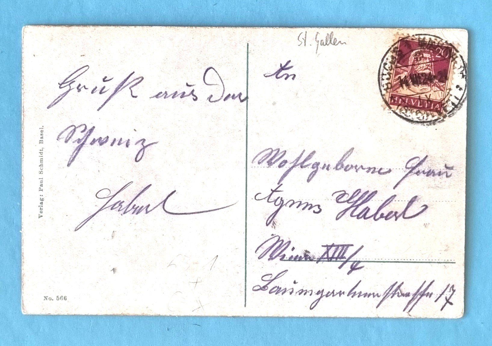 Cartoline postali: Sargans - Gahnhof - 1924 – Usato da Rothrist venduto da RROENK 1