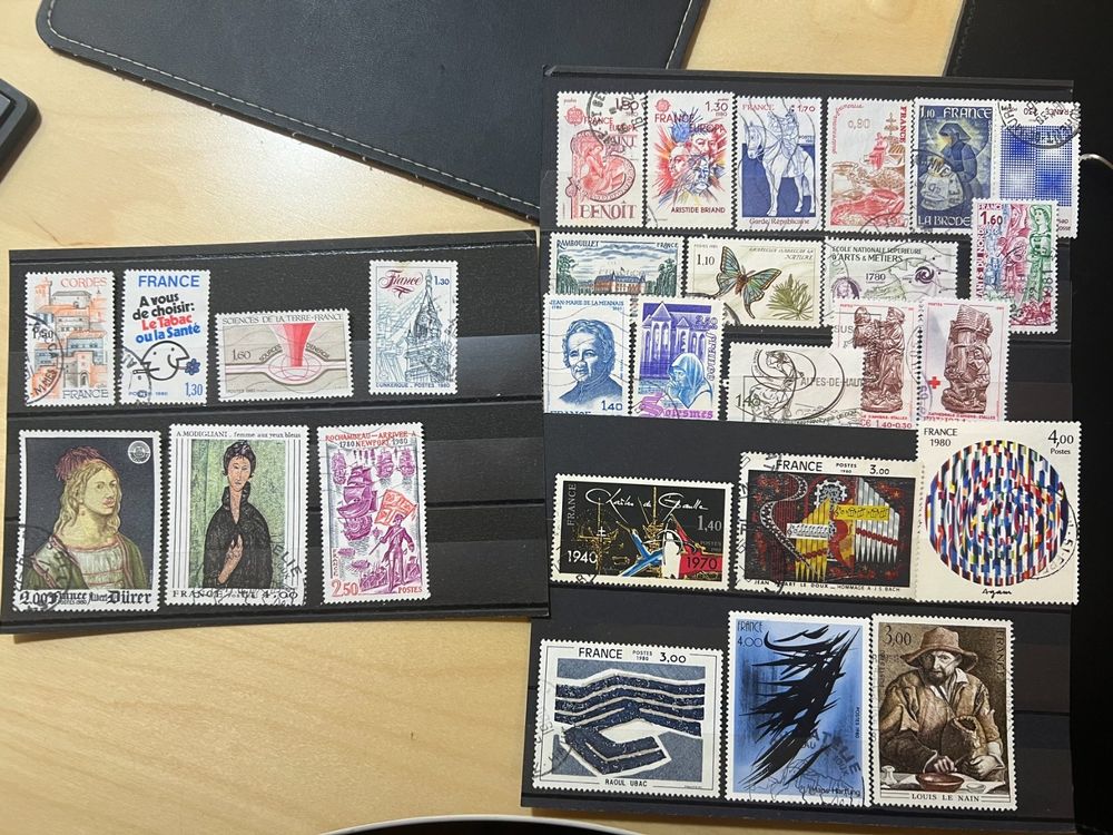 Lot De 270 Timbres France Oblitérés - 1960 à 1980 - Dont Surtaxés