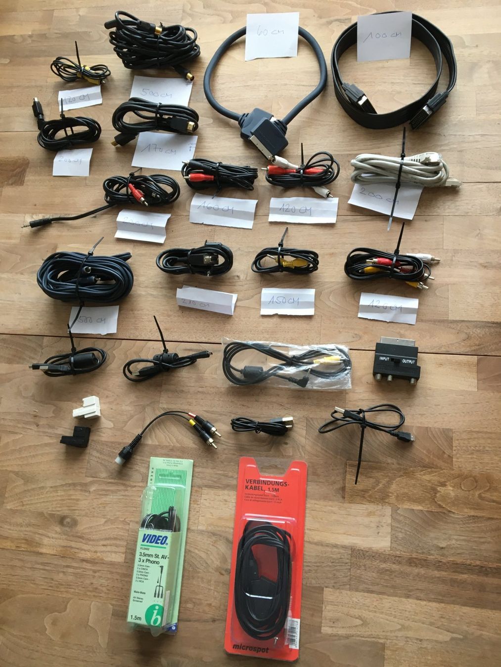 Cavi: HDMI Scart USB Kabel – Usato da Siebnen venduto da moparperform 2