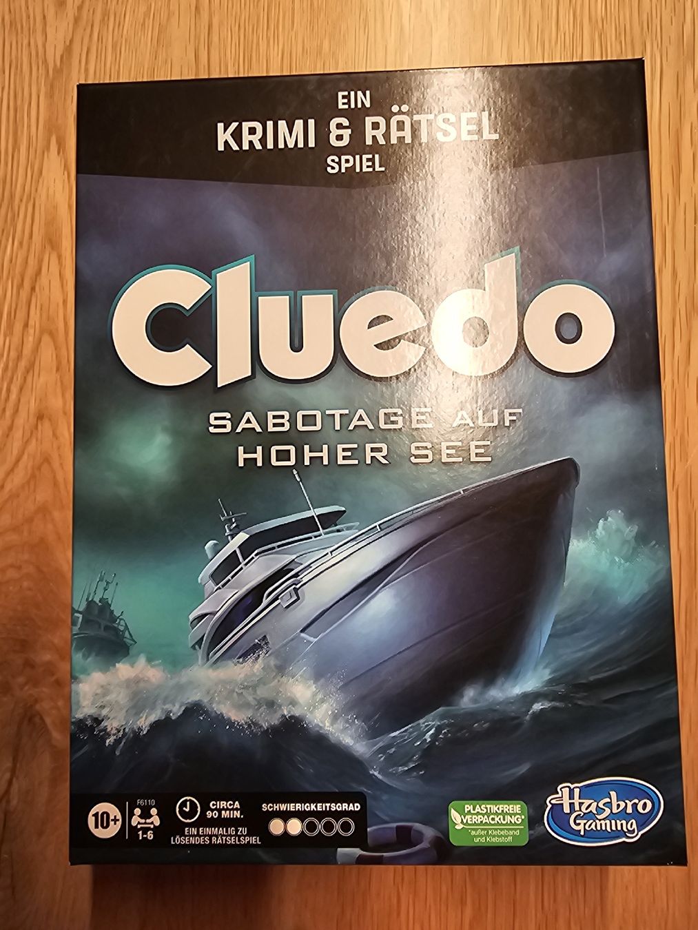 Hasbro Giochi: Cluedo - Sabotage auf hoher See – Usato da Rickenbach Sulz venduto da michelho