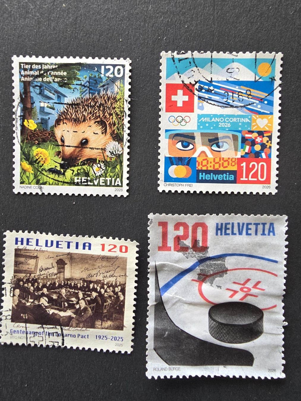 Alle Briefmarken: Lot 2026 – Gebraucht aus Hedingen von mickway