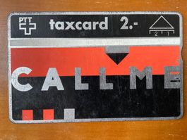 Taxcard 001D_08924, V-6, CALL ME