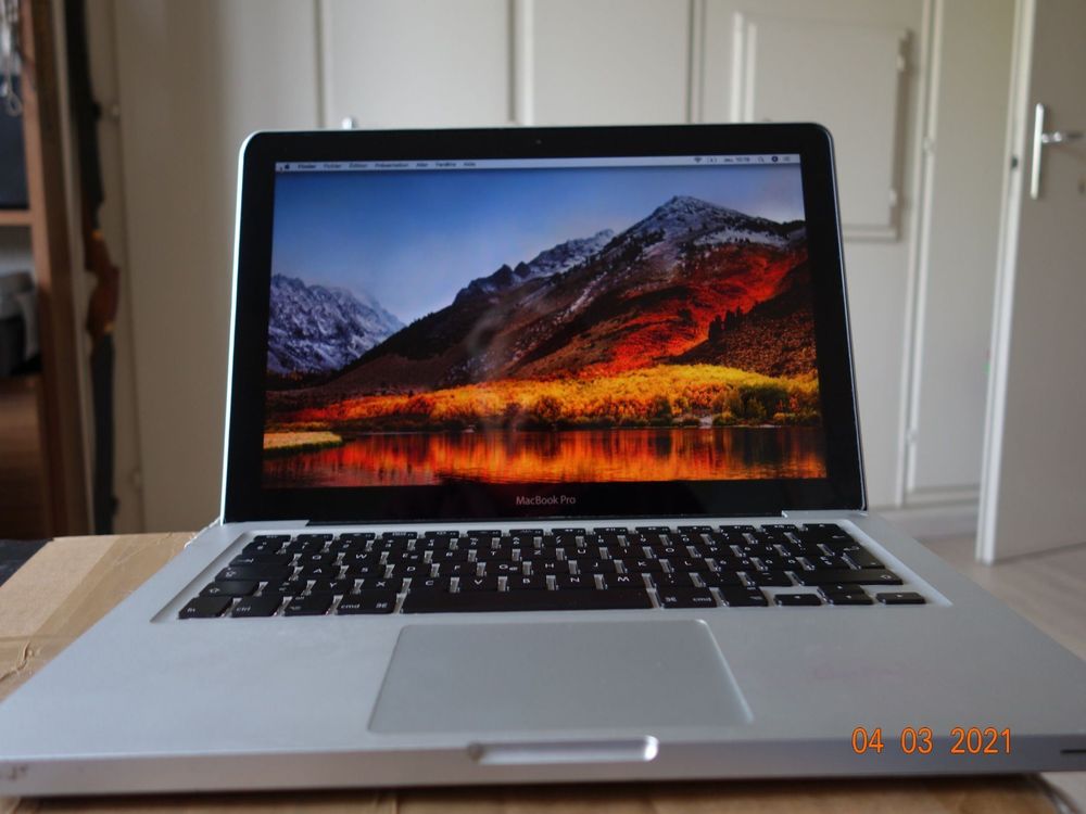 Boîtier Châssis MacBook Pro 13” 2011 – Alu Blanc – Pour Pièces (SCSI, Alim 50W)
