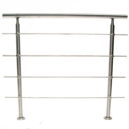 Ringhiere: 57203 - Edelstahl Treppengeländer 80cm - 4 Querstreben – Nuovo e nell'imballaggio originale da Wallenwil venduto da toesstal-vertrieb 3