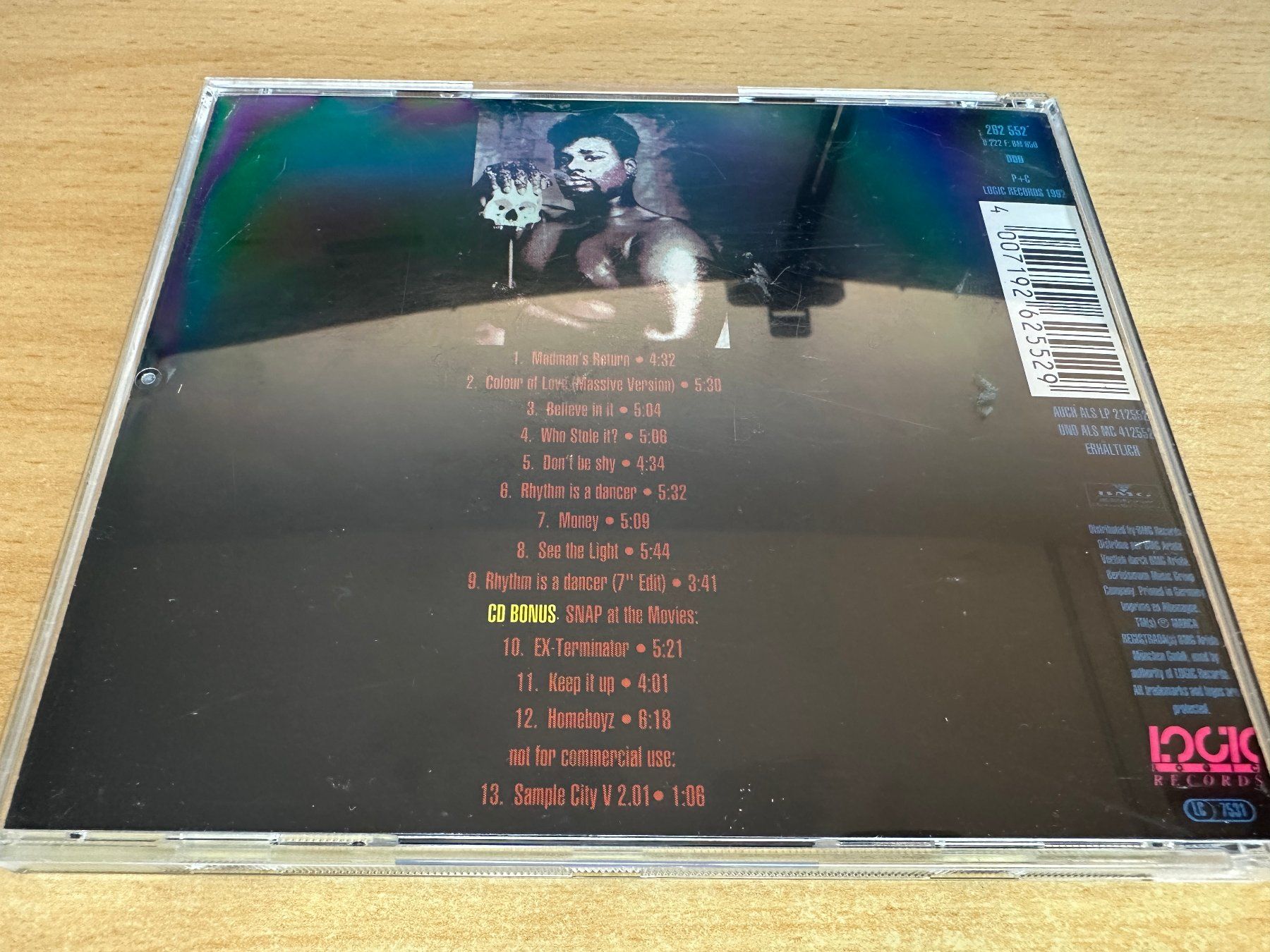 CD: Snap! – The Madman's Return – Usato da Rikon im Tösstal venduto da Alpenmutz 1