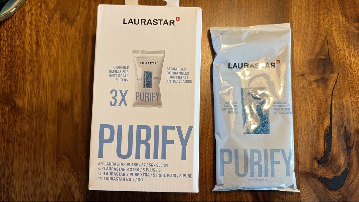 Laurastar Ferri da stiro: LAURASTAR PURIFY Granulat neu – Nuovo e nell'imballaggio originale da Steinhausen venduto da Tommaso2
