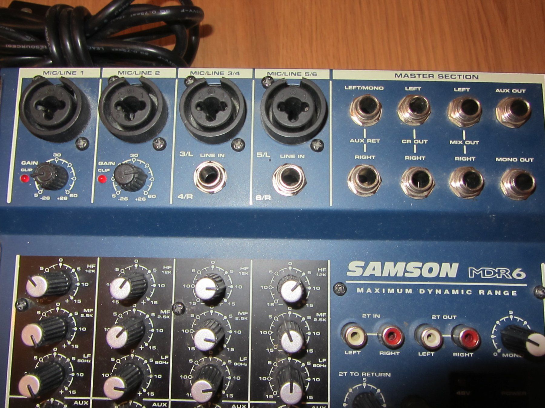 Console di mixaggio: Samson MDR6 Mischpult – Usato da Zürich venduto da bigboss 2