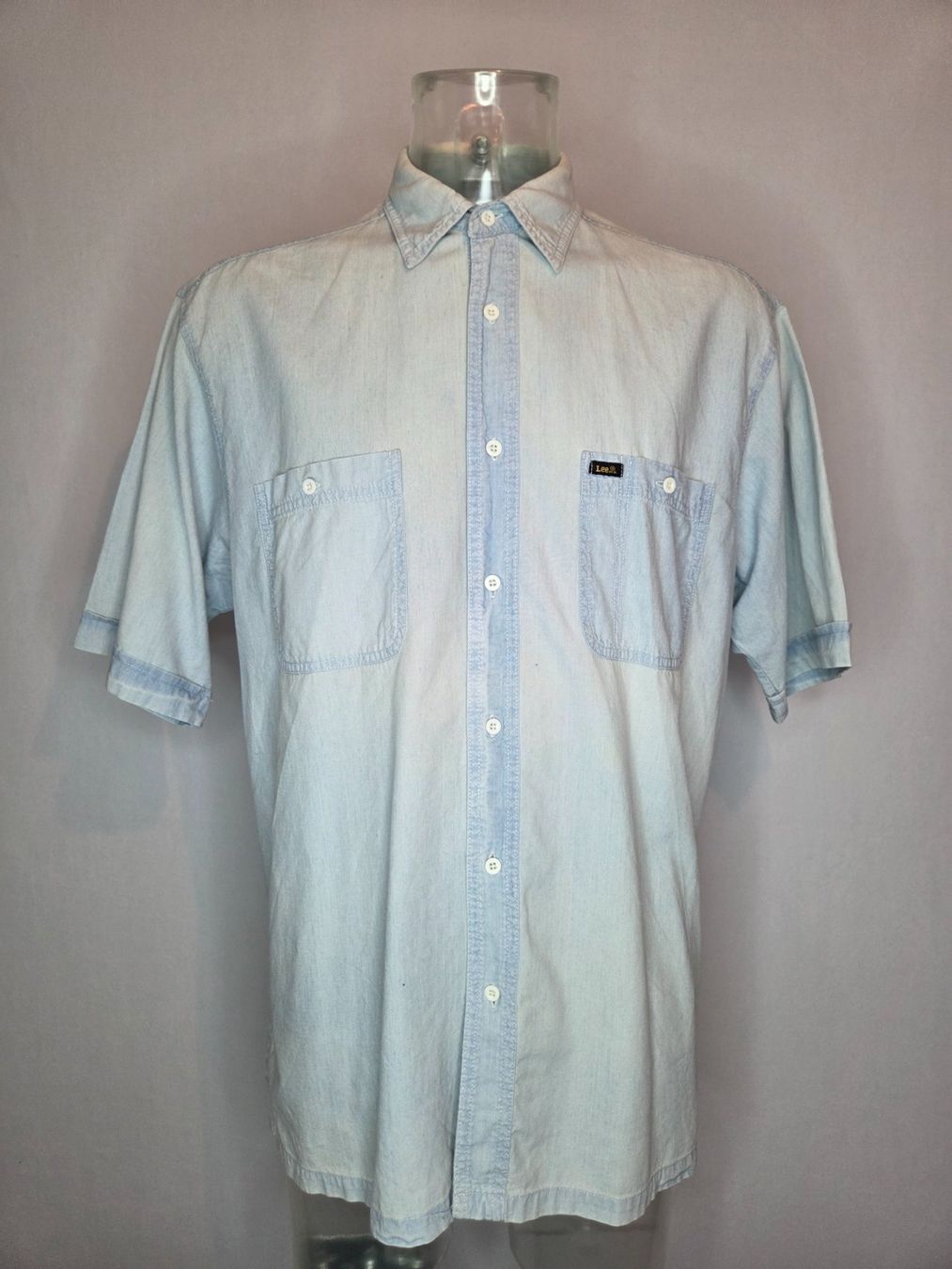 Lee Hemden: Lee 90er Chambray Hemd - L – Gebraucht aus Bern von -Aniko-