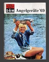 Catalogue DAM Angelgeräte 1969 matériel de pêche comme neuf